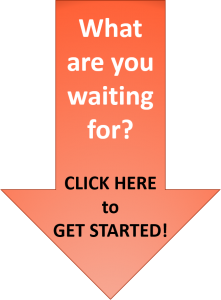 what are you waiting for? orange arrow. Click here to get started button.