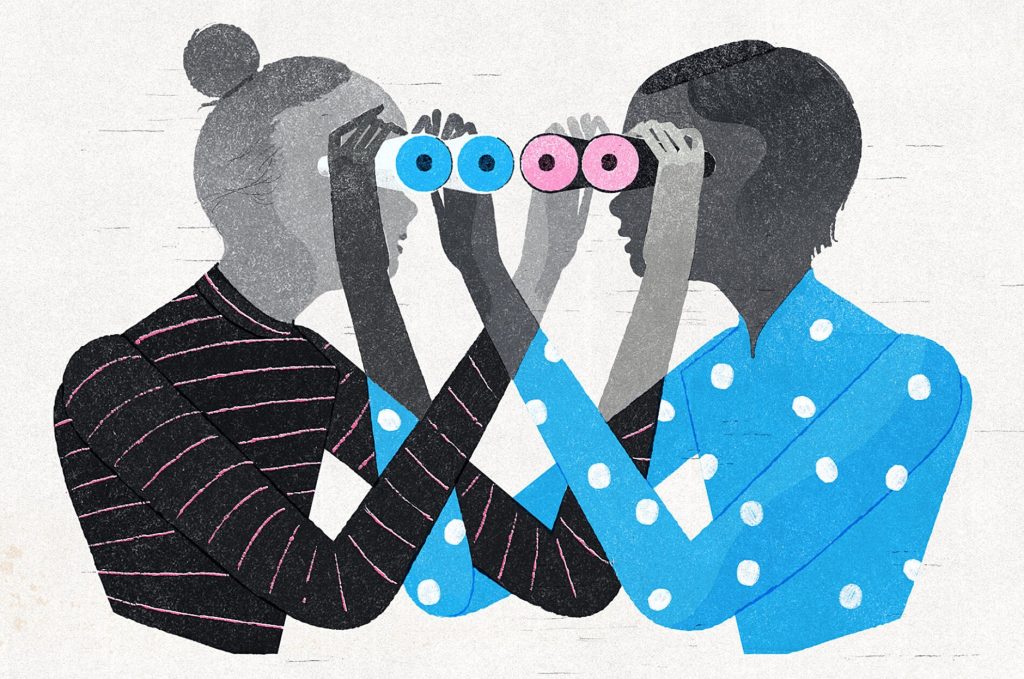 Seeing through someone else's point of view