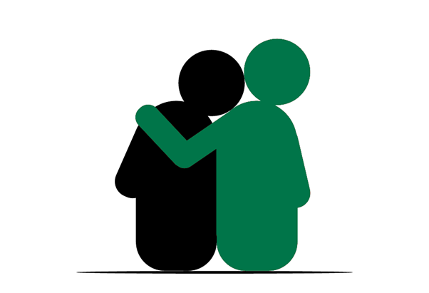 Showing empathy