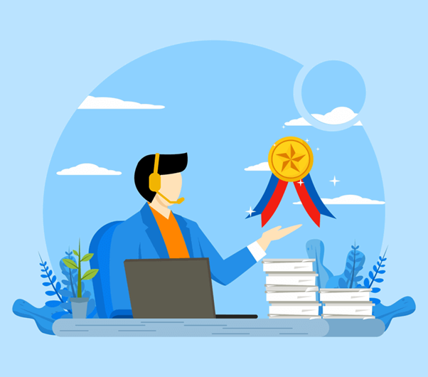 Customer service team